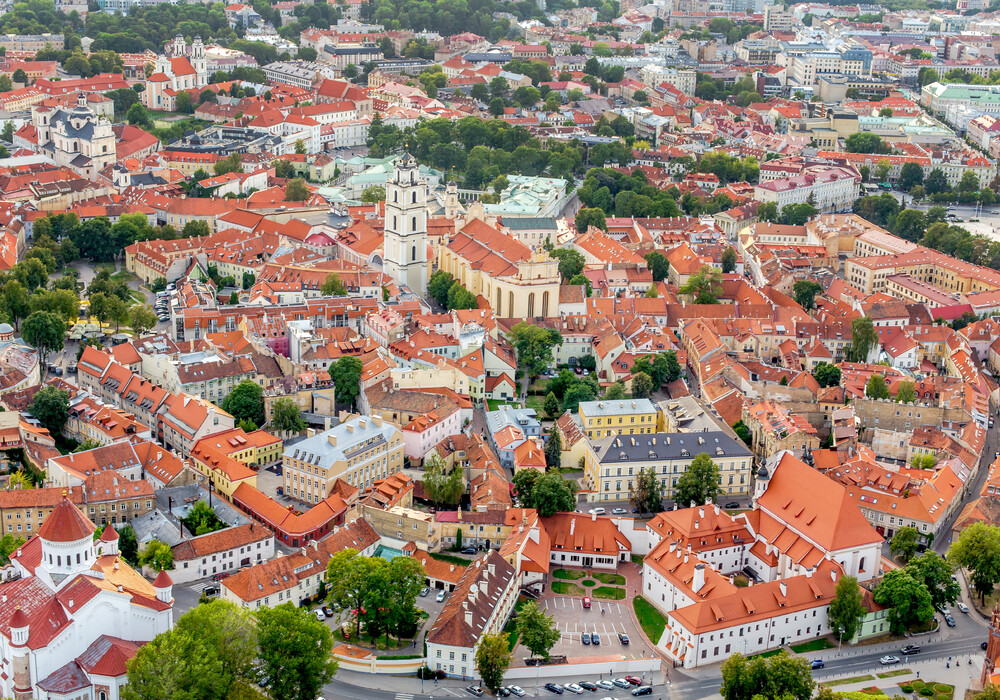Die Altstadt von Vilnius