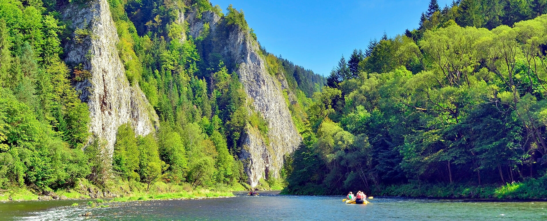 Pieniny, spływ Dunajcem
