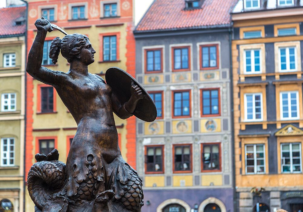 Warszawa, Pomnik Syrenki