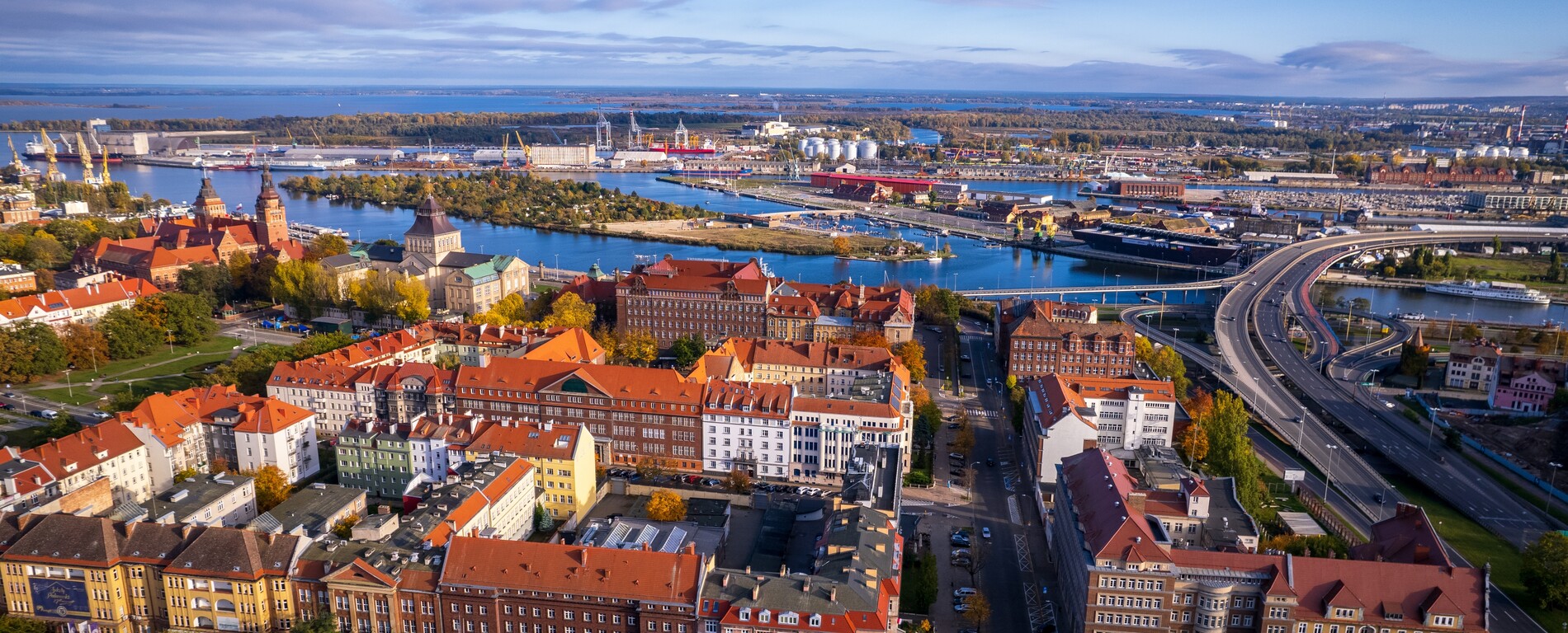 Stettin – Stadtpanorama