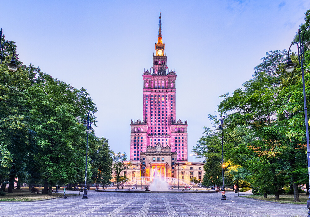 Warszawa, Pałac Kultury i Nauki