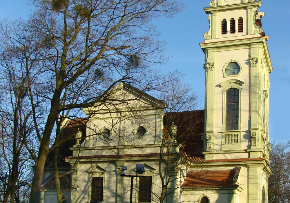 Die neobarocke Erlöserkirche in Sopot/Zoppot