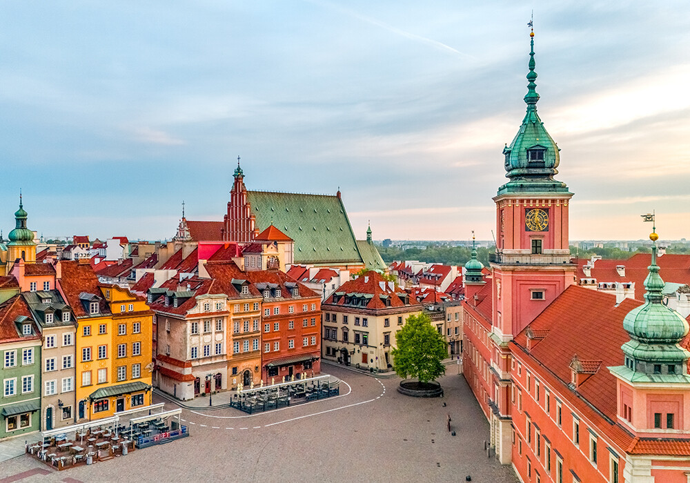 Warszawa, plac zamkowy