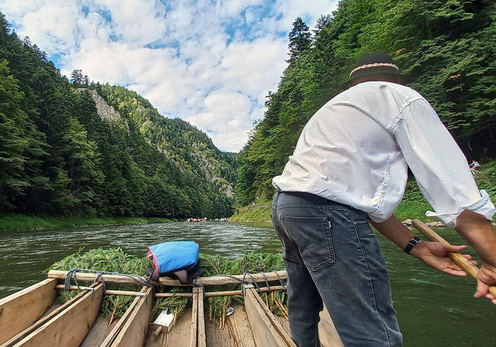 Pieniny, spływ Dunajcem
