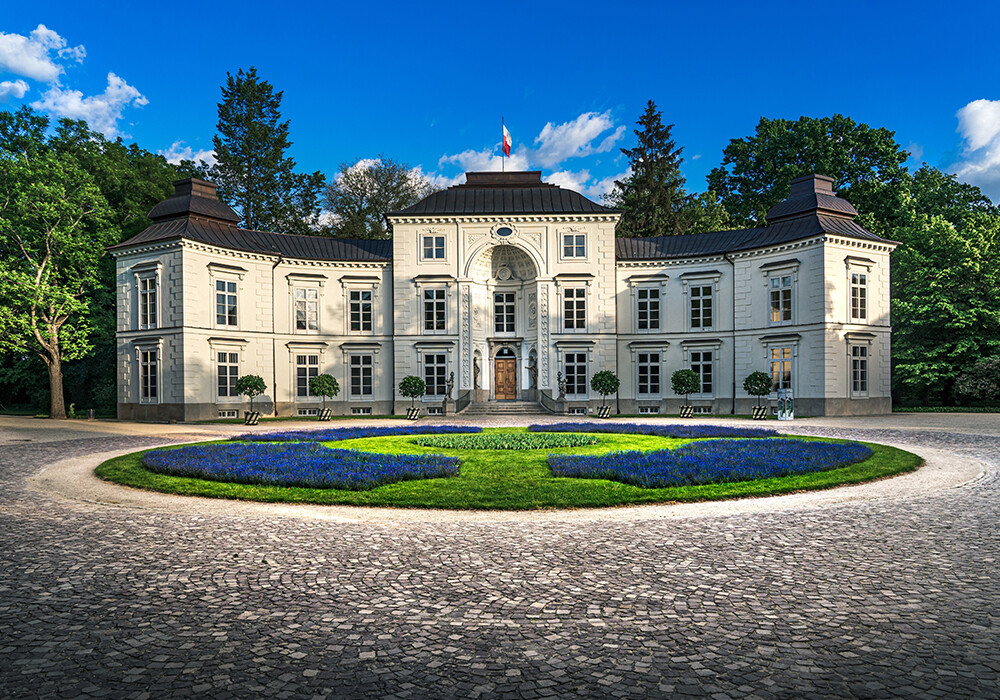 Warszawa, park łazienkowski