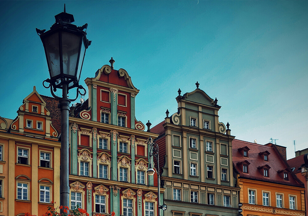 Wrocław. kamienice