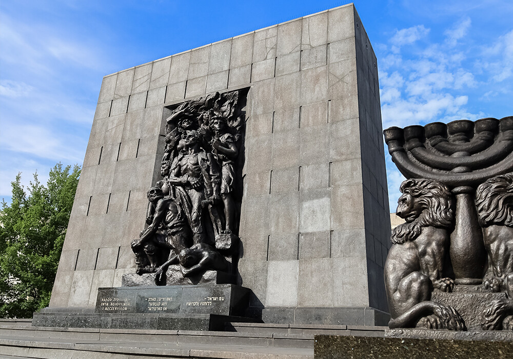 Warszawa, Pomnik Bohaterów Getta