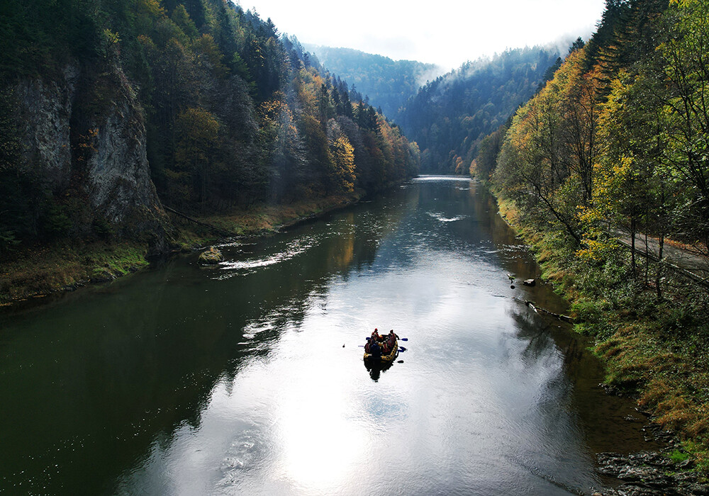 Pieniny, spływ Dunajcem
